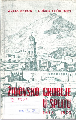 knjiga Split groblje